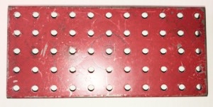 flanged plate