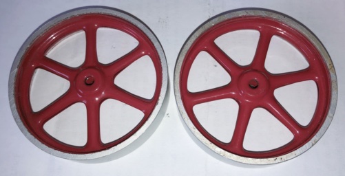 Wilesco front wheels